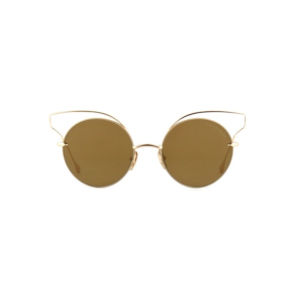 New Ladies Dita Gold Sunglasses - Picture 2 of 8